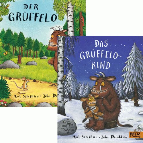 AXEL SCHEFFLER Der Grüffelo + Das Grüffelokind **NEU** 70000011 